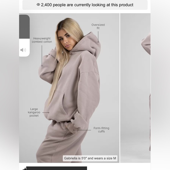 COMFRT sweat set 2 pc - Picture 4 of 10